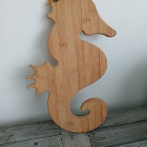 Wooden Seahorse Cutting Board